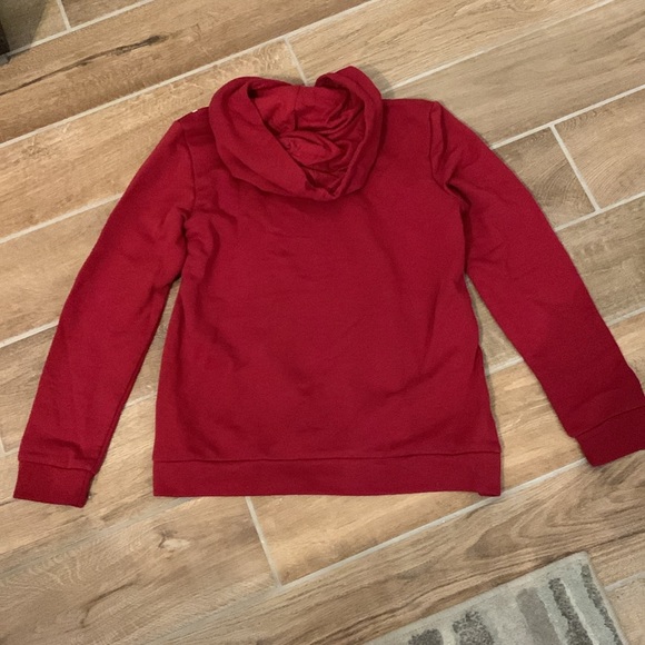 Adidas women’s red hoodie, NWOT - Picture 2 of 2